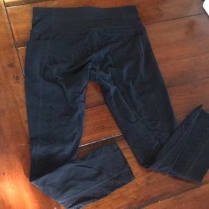 Athleta leggings with open design